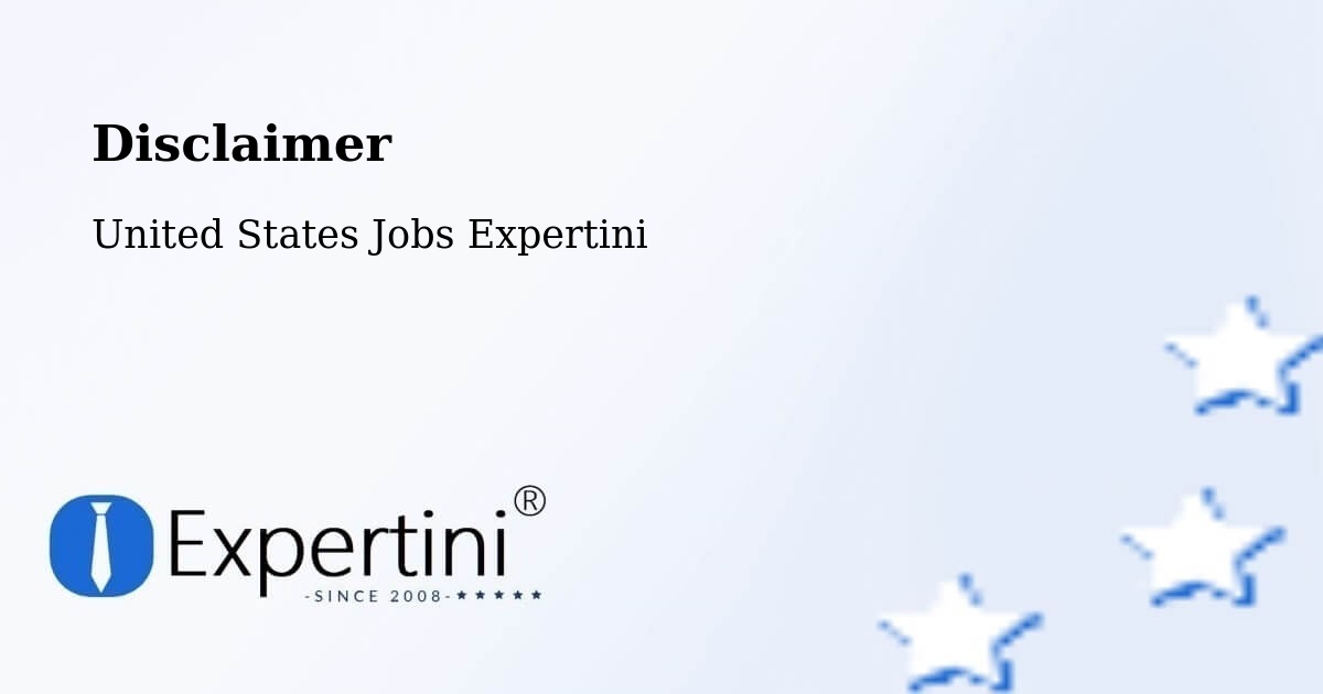 Disclaimer – Melbourne - United States Jobs Expertini